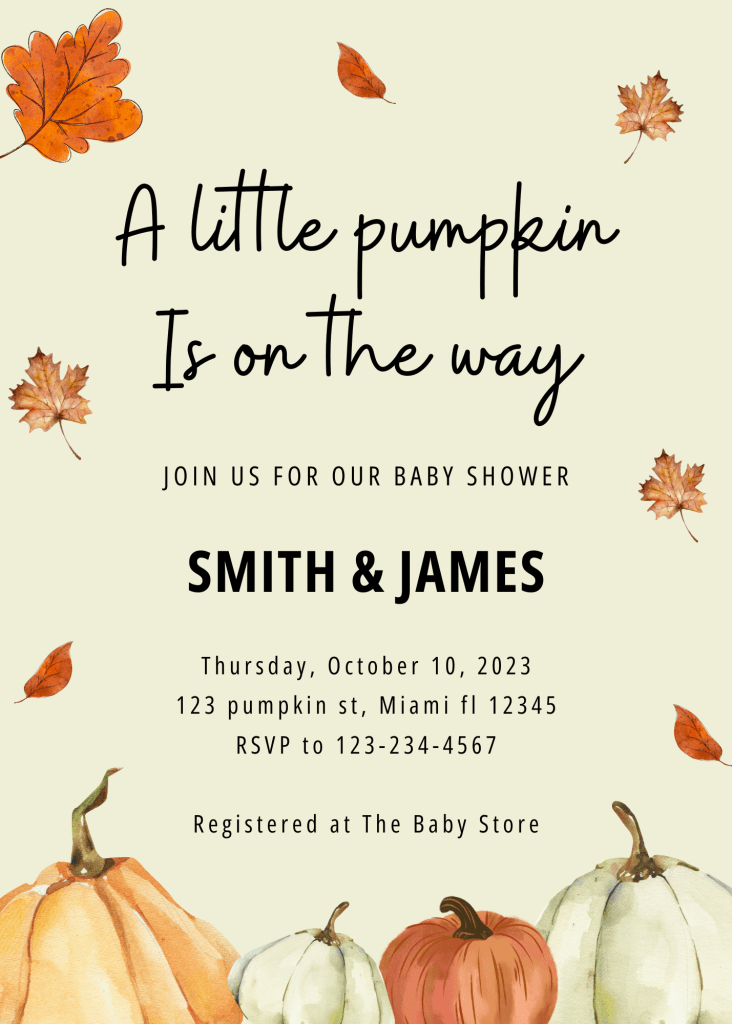 Beautiful Digital Invitation for Baby shower will be published on my store.